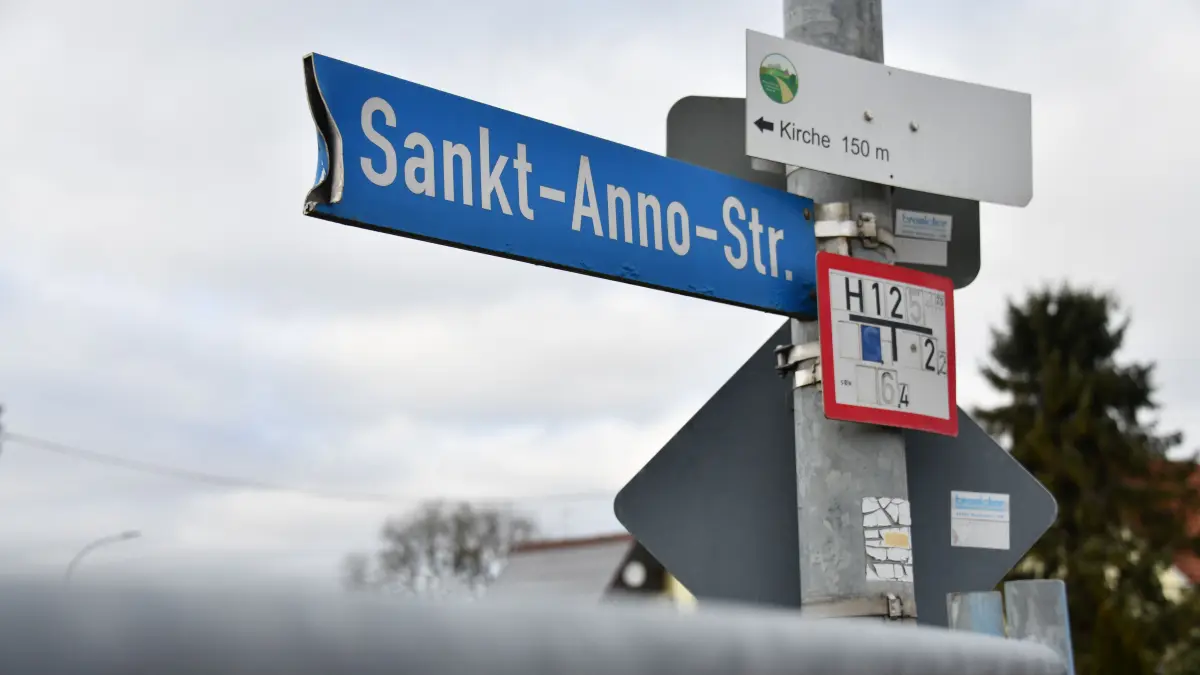 Sankt-Anno-Straße in Altsteußlingen