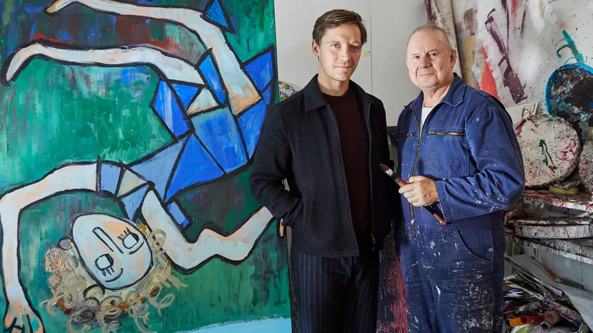 Jonas Nay (l.) und Joachim Król spielen Denis und Alfred, die eine ganz besondere Freundschaft entwickeln.