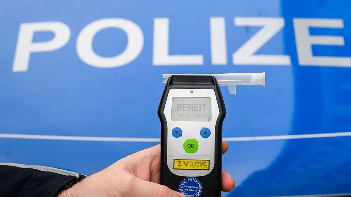 Nach einer Alkoholkontrolle