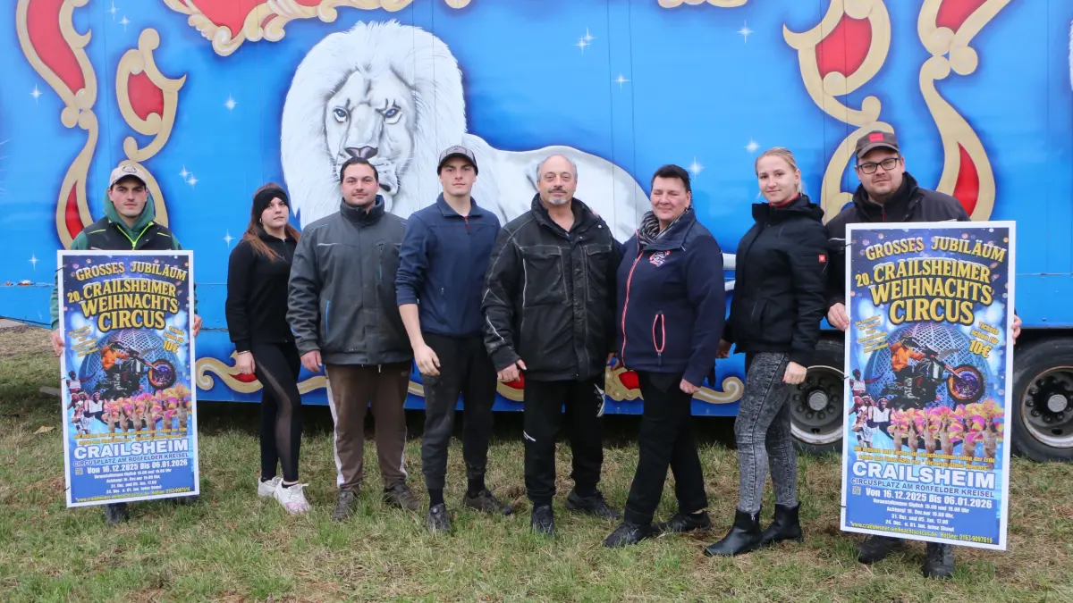 Die ganze Familie Frank ist beim Weihnachtszirkus auf und neben der Manege gefordert.