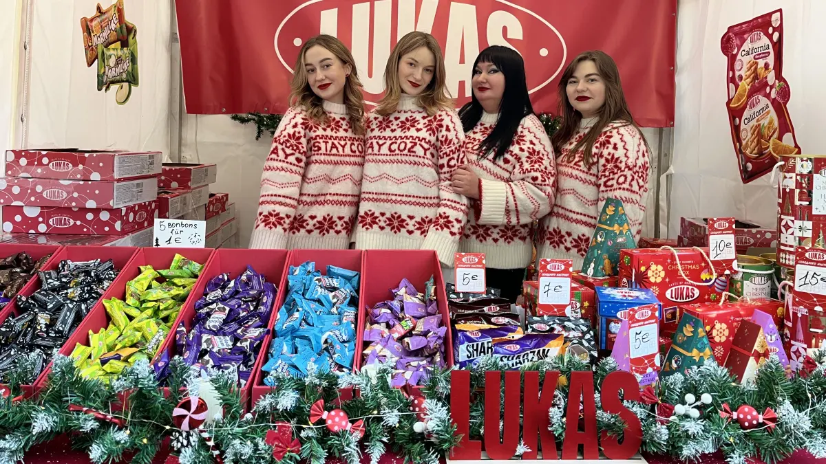 Stand "Lukas" aus der Ukraine auf der Chocolart 2025