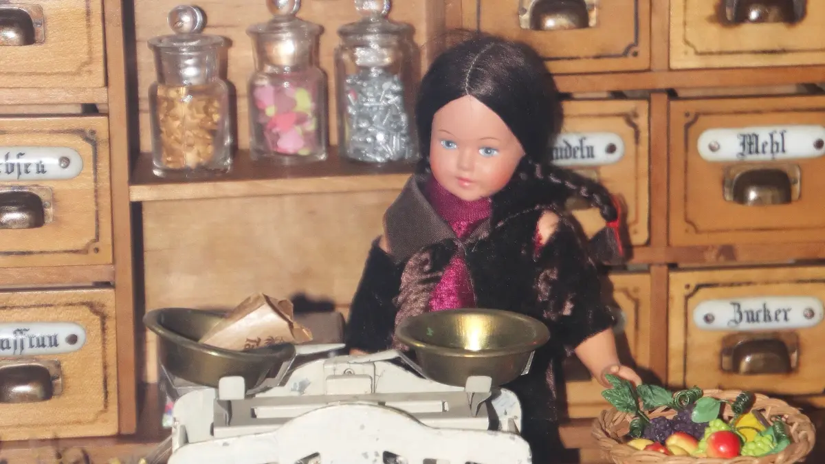 Blick ins Puppenstubenmuseum Ilshofen