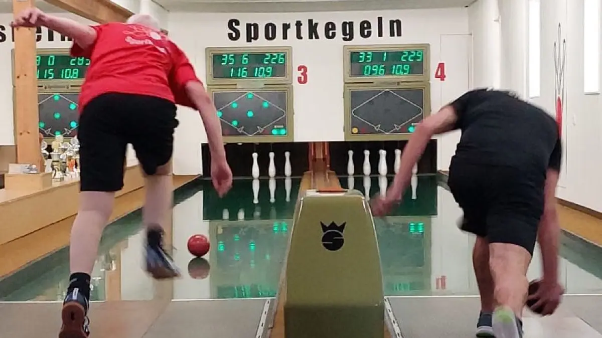 Auf den ESV-Kegelbahnen wird noch gekegelt, allerdings jetzt unter dem Namen TSV Crailsheim.