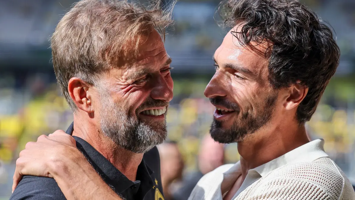 Jürgen Klopp und Mats Hummels