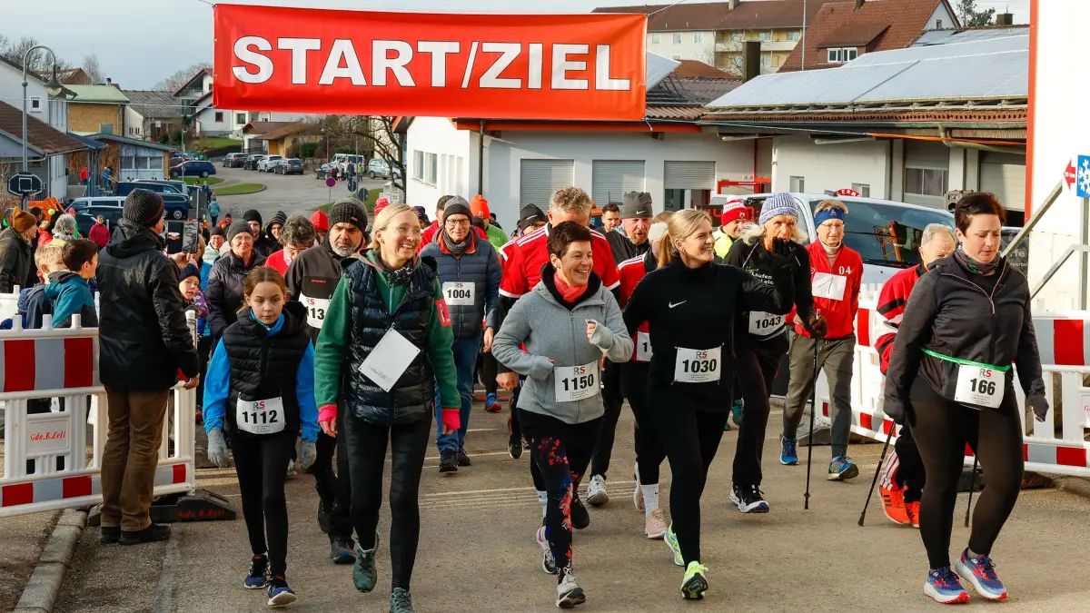 Winterlauf Bühlerzell 2024: 20241214 Winterlauf in Buehlerzel