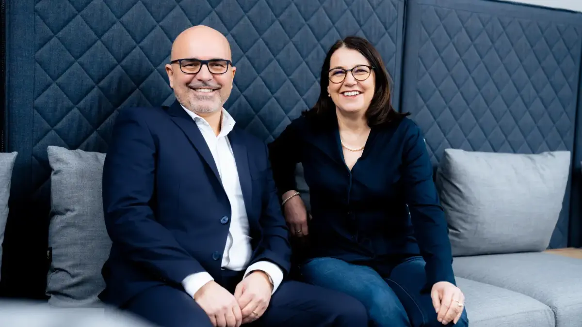 Die Geschäftsführung von Soft-Consult Häge: Marin Capek und Anja Stegmann