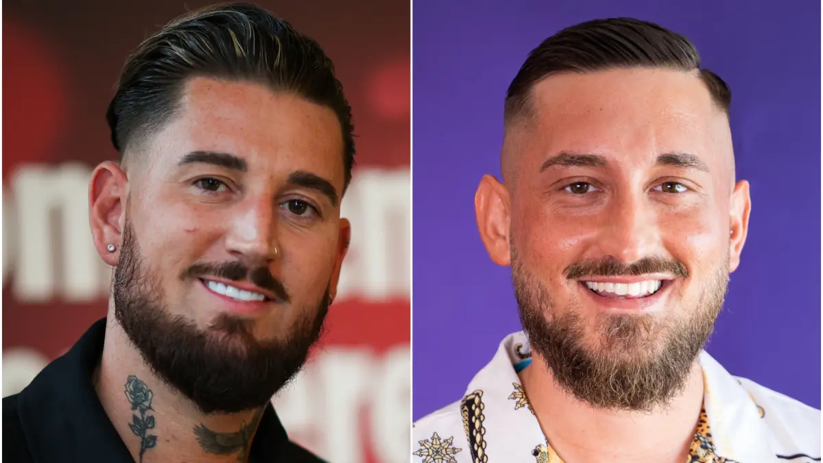 "Make Love, Fake Love"-Teilnehmer Alex Z. (r.) hat große Ähnlichkeit mit Mike Heiter.