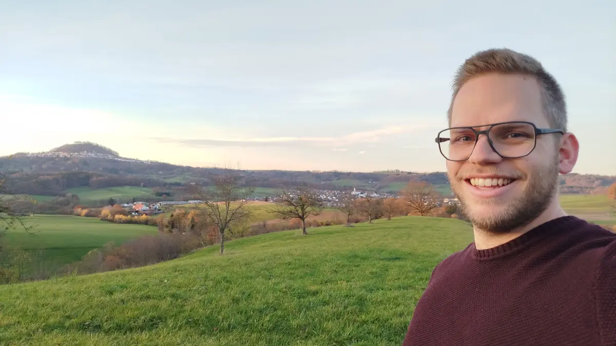 Blick ins Tal der Liebe: Max Göschel bewirbt sich um den Posten des Bürgermeisters von Ottenbach.