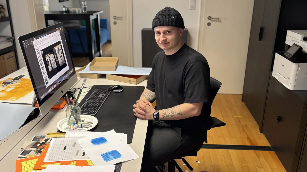 Gomaringer Art Director und Designer Jens Wagner