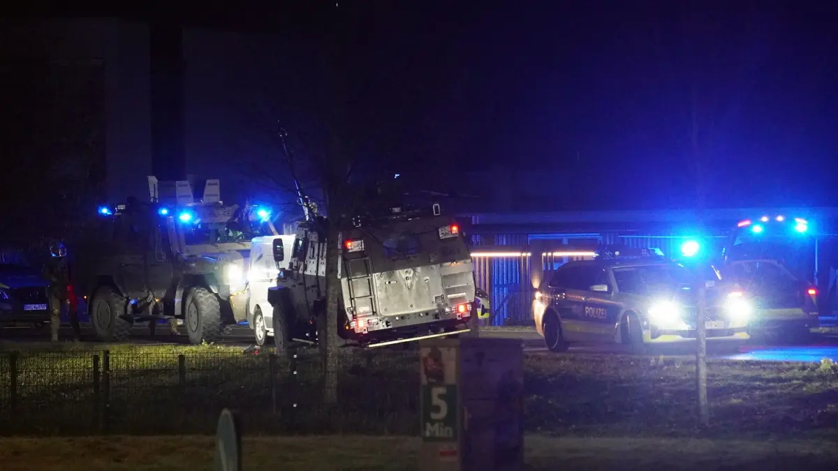 SEK-Einsatz bei Erbach