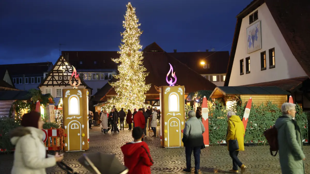 Das war der Weihnachtsmarkt 2025 in Metzingen