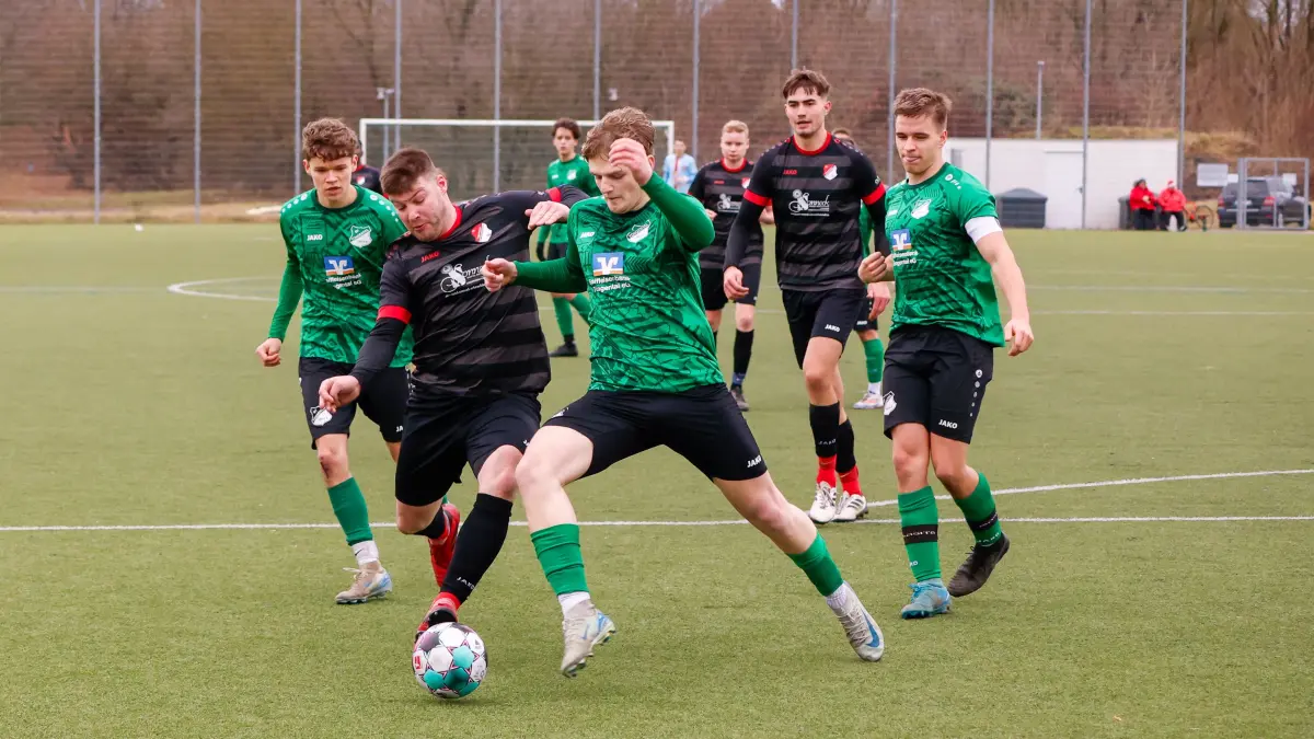 Fußball Kreisliga B6 SV Tüngental - SV Gailenkirchen, 4:1, Kunstrasen Schenkensee