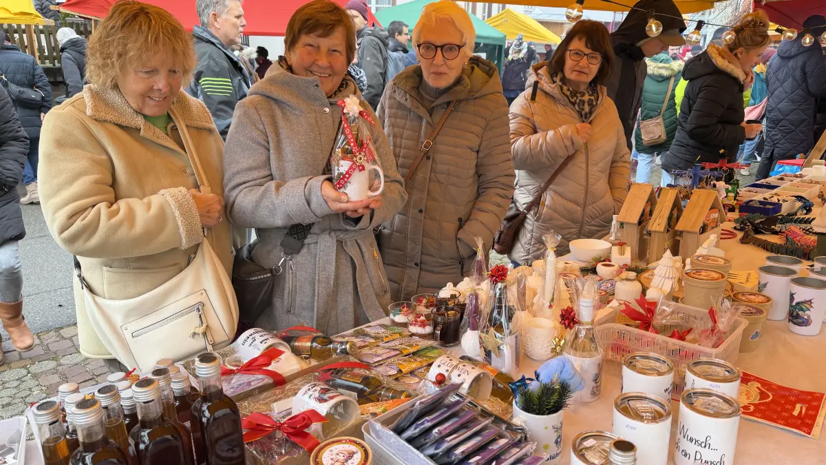 Impressionen vom Bisinger Weihnachtsmarkt