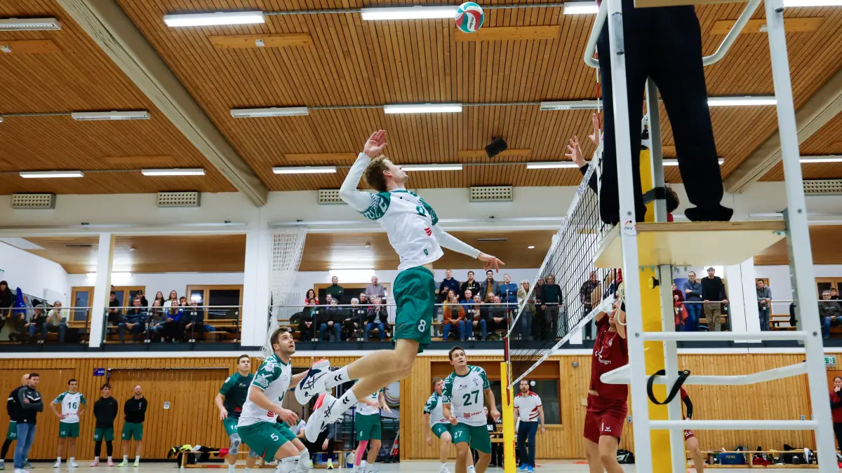 Volleyball Regionalliga SSV Geißelhardt - TSG Tübingen, 1:3