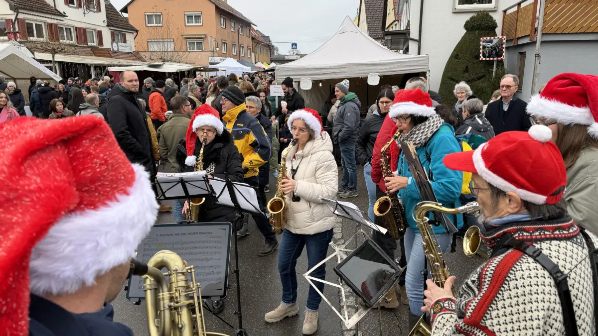 Impressionen vom Bisinger Weihnachtsmarkt