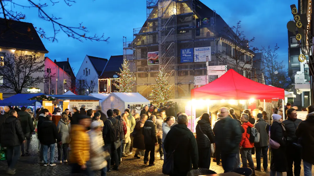 Das war der Weihnachtsmarkt 2025 in Metzingen