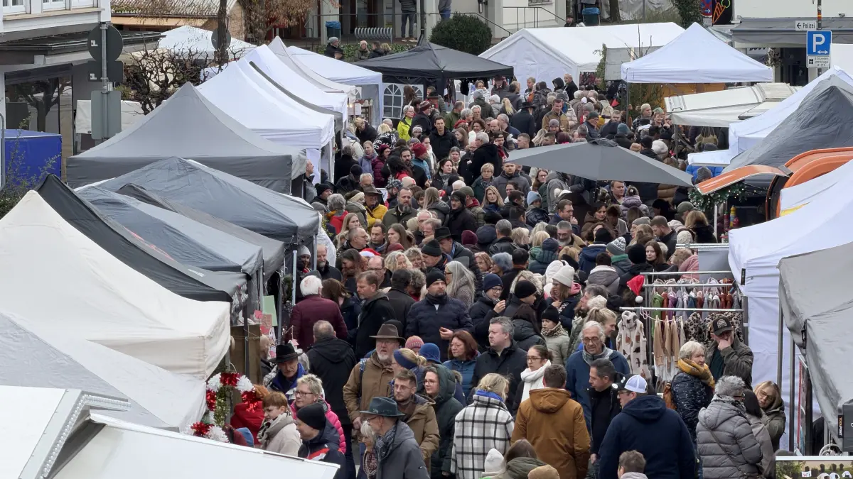 Impressionen vom Bisinger Weihnachtsmarkt