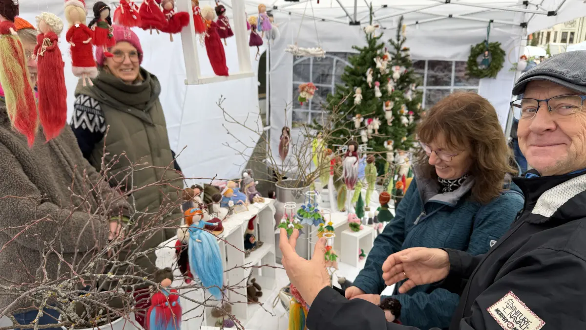Impressionen vom Bisinger Weihnachtsmarkt
