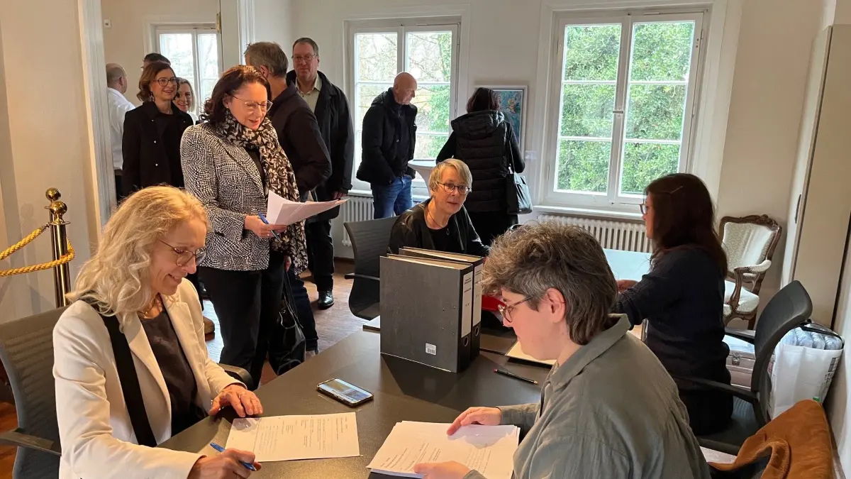 Artothek in der Villa Eugenia in Hechingen