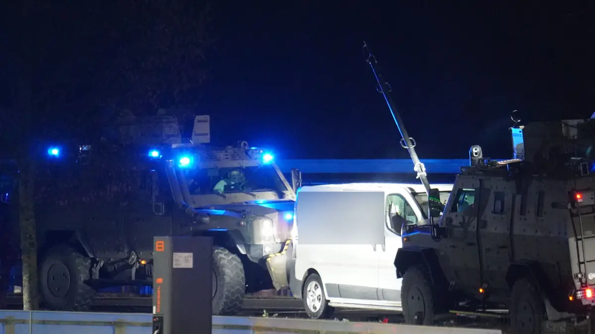 Der Tatverdächtige wurde von der Region Neu-Ulm bis nach Erbach verfolgt.