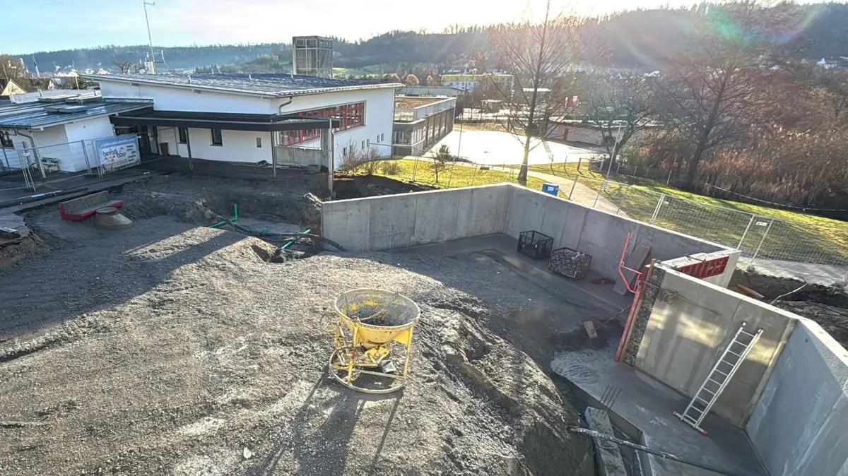 GWRS Oberrot Baustelle