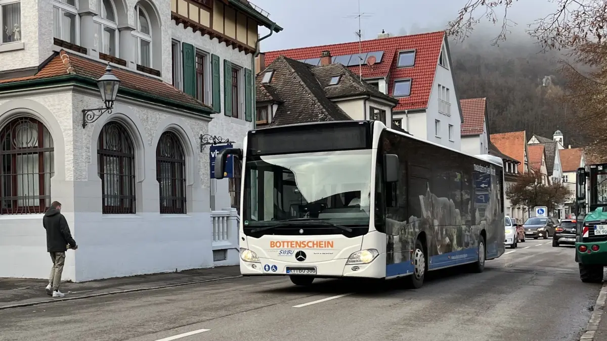 Die Buslinie 367 zwischen Seißen, Blaubeuren und Gerhausen ist stark von Streichungen betroffen.