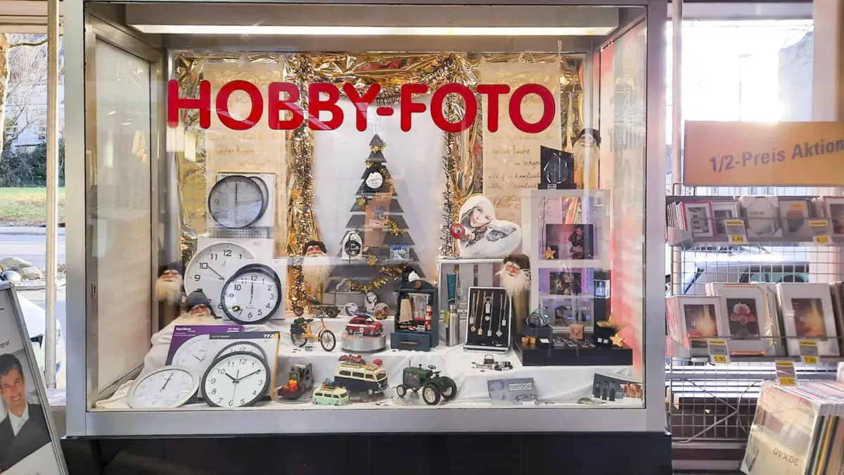 Fotogeschäft Hobby-Foto in der Sternplatzpassage Geislingen