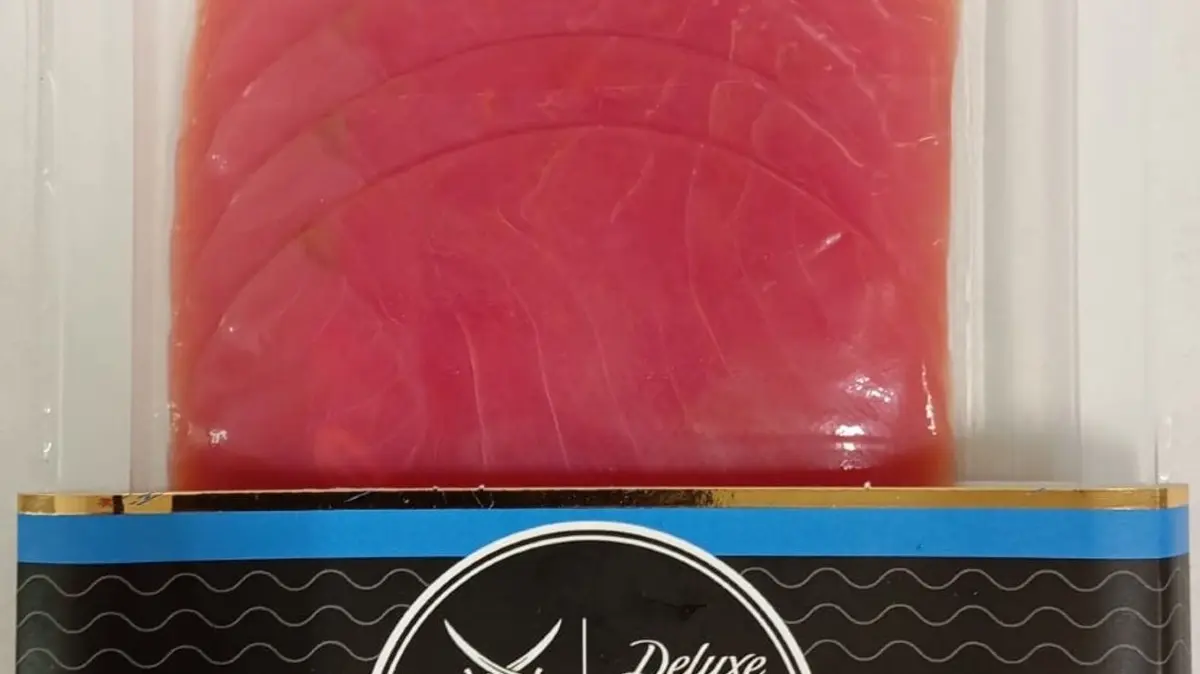 Der italienische Lieferant Sicily Food informiert über einen Warenrückruf des Produktes / „Sansibar Deluxe Thunfisch Carpaccio, 100g“.