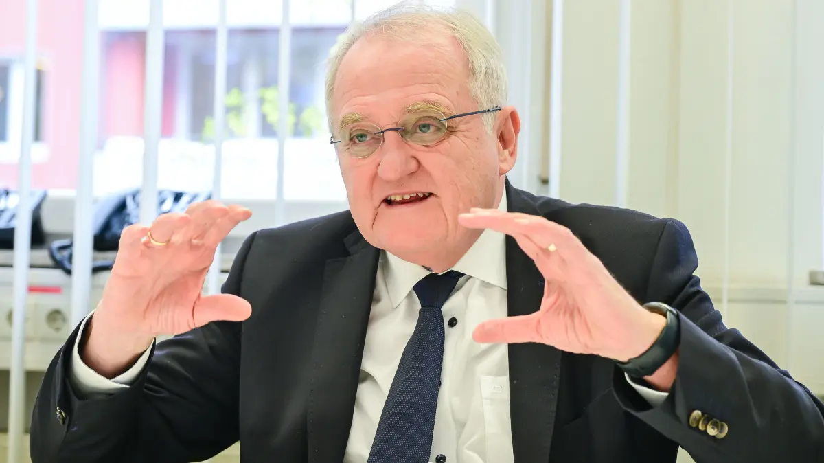 NWZ Besuch in der Redaktion Rainer Wieland CDU