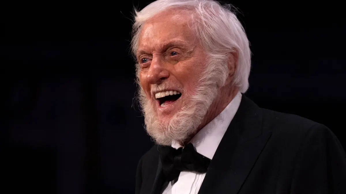 : (FILES) US actor Dick Van Dyke attends the 43rd Annual Kennedy Center Honors at The Kennedy Center on May 21, 2021 in Washington, DC. US actor, singer, comedian and multi-award-winning entertainer Dick Van Dyke turns 100 on December 13, 2025. Famous for his part as "Bert," the chimney sweep and bon vivant in the musical "Mary Poppins", he also had a sitcom named after him and has appeared in countless series and films. (Photo by Andrew CABALLERO-REYNOLDS / AFP)