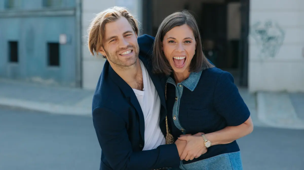 Julian (Onno Buß) und Matilda (Anna-Katharina Fecher) sind die Kinder von Jo Gerner.