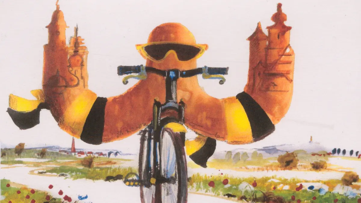 Der diesjährige Horaff symbolisiert den Radtourismus in Crailsheim.