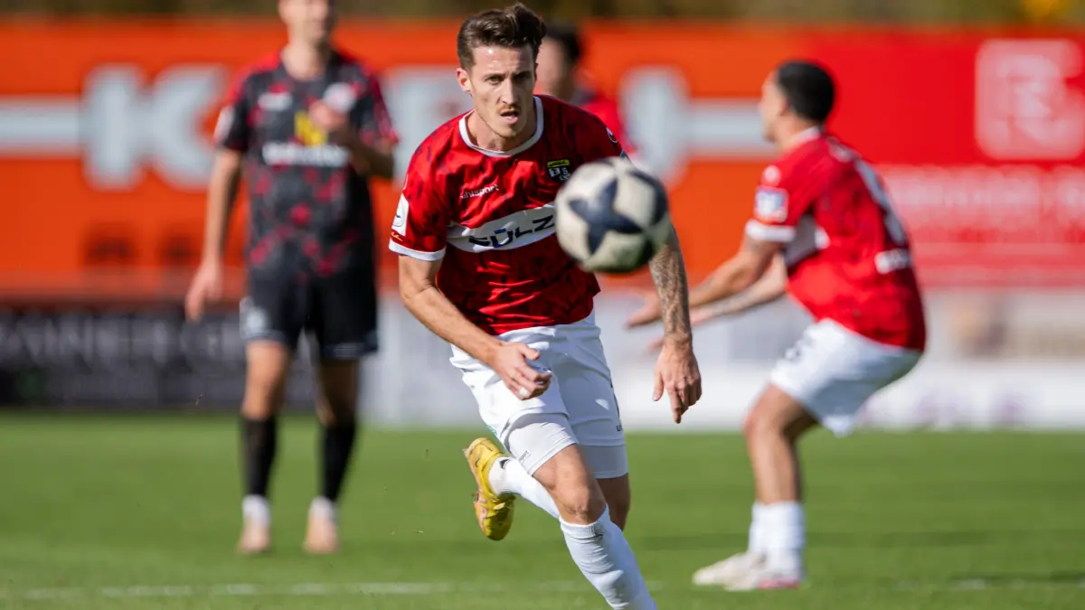 Bitterer Ausfall für die TSG Balingen: Sascha Eisele, hier in der Partie gegen KSV Hessen Kassel, fällt nach Kreuzband- und Meniskusriss für den Rest der Saison aus