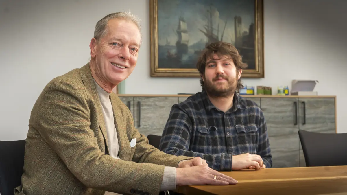 Interview für Perspektiven-Reihe: (Streit)Gespräch zwischen Jung und Alt; wie verstehen sich die Generationen? Bürden die Alten den Jungen zu viel auf? Robin Schmitz und Jan Stefan Roell