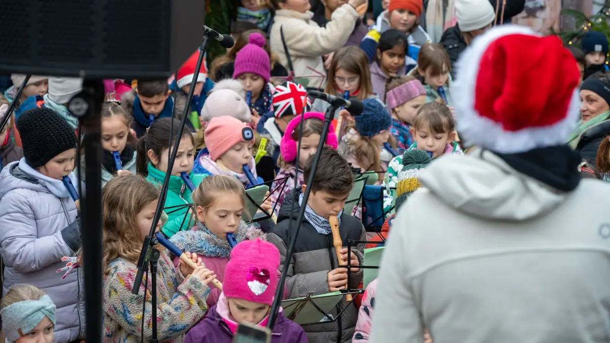 Waldweihnacht Blockflötenkonzert Jugendmusikschule