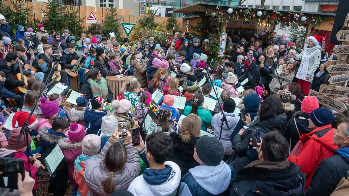 Waldweihnacht Blockflötenkonzert Jugendmusikschule