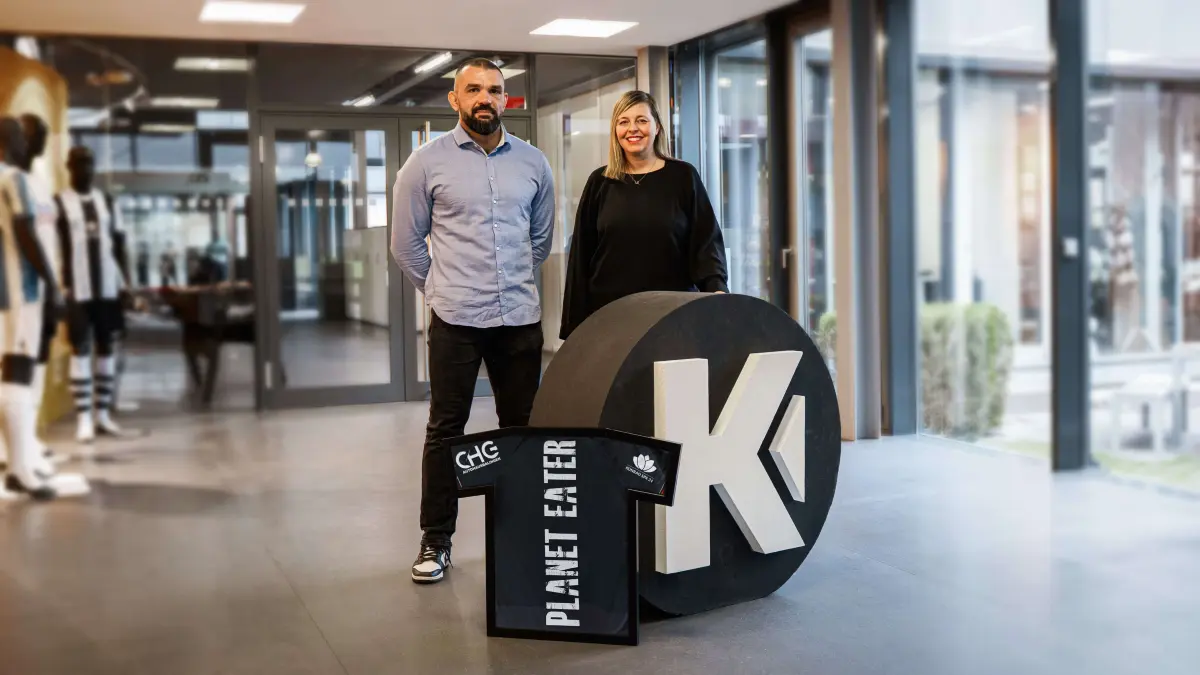 Kempa und die Sportschule "Planet Eater" machen gemeinsame Sache.