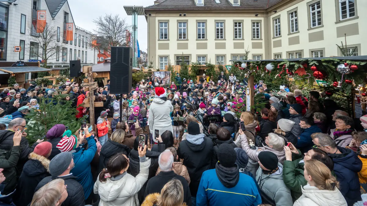 Waldweihnacht Blockflötenkonzert Jugendmusikschule