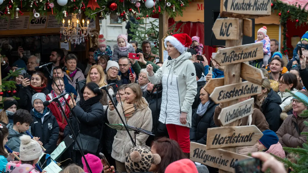 Waldweihnacht Blockflötenkonzert Jugendmusikschule