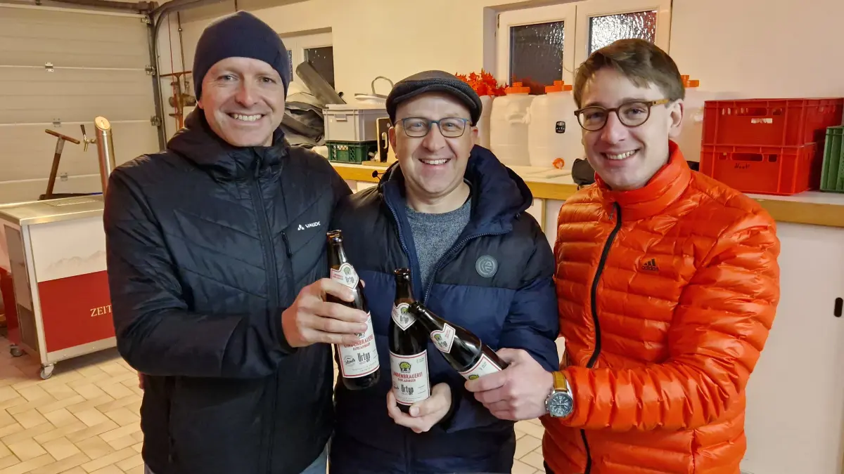 Lindenbräu Burladingen Bürgermeister Haug, Simmendinger, Licht