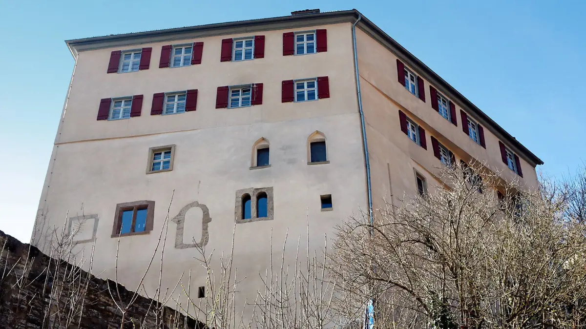Kloster Horb: Vorsicht: Dieses Foto ist möglicherweise nur für den einstigen Verlag Schwäbisches Tagblatt verwendbar. Kloster Horb 19.4.2016.Bild: Kuball