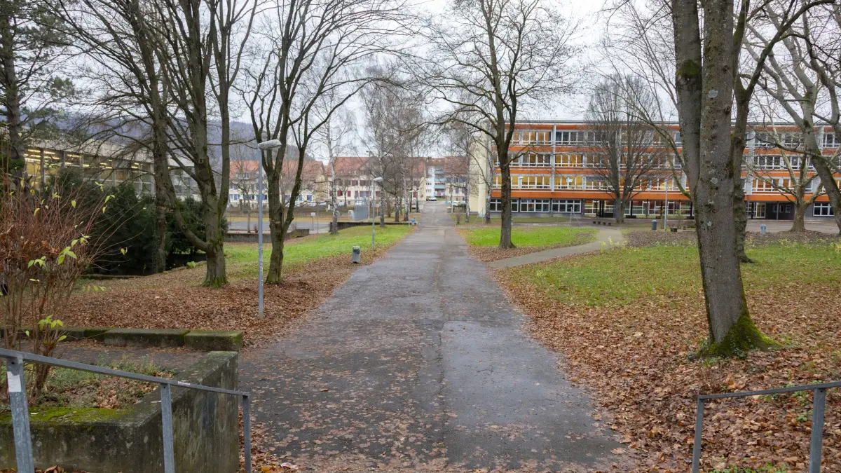 Geislingen, Notzental, HeGy, Helfenstein-Gymnasium, ehemaliges Stadtbad, Hallenbad