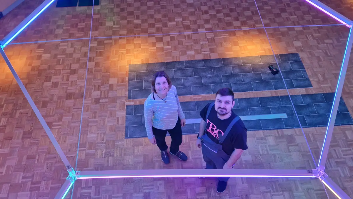 Jasmin Gayer und Markus Dreßler