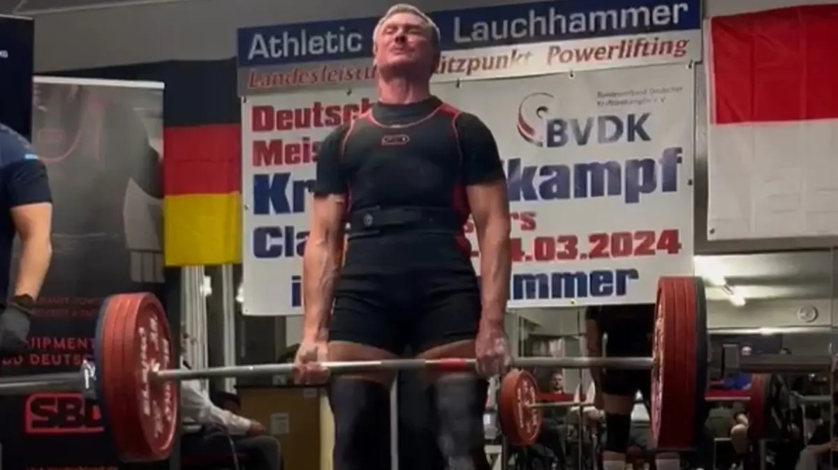 Wadim Hain ist ein erfolgreicher Kraftsportler aus Fichtenau.