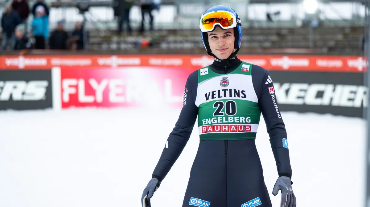 SUI, FIS Skisprung Weltcup Engelberg, Qualifikation Gross-Titlis-Schanze, Herren, Saison 2025/2026, 19.12.2025 : ROTH Luca (Deutschland, SV Messstetten),
SUI, FIS Skisprung Weltcup Engelberg, Qualifikation Gross-Titlis-Schanze, Herren, Saison 2025/2026, 19.12.2025
Foto: Eibner-Pressefoto/Michael Memmler