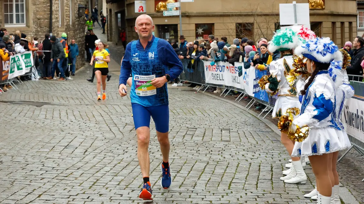 Leichtathletik Dreikönigslauf Schwäbisch Hall Bernhard Walz