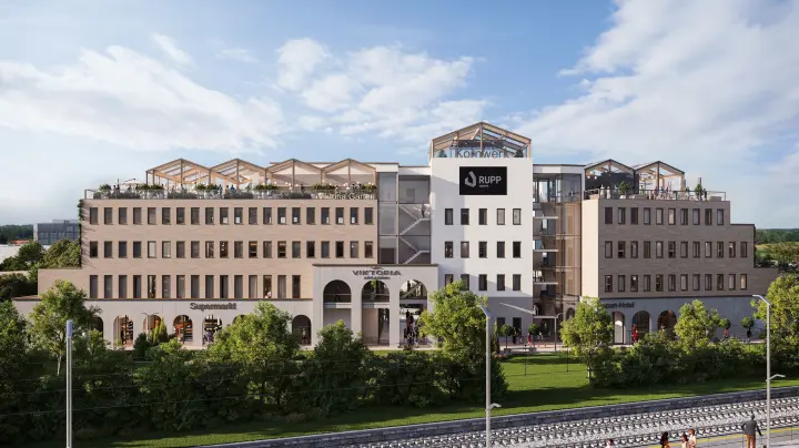 So sollen die Viktoria Arcaden ein neuer Mittelpunkt in Weißenhorn werden