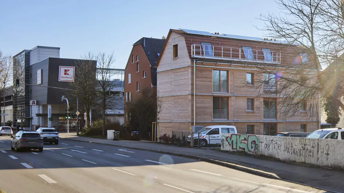 Neubau der GWG an der Reutlinger Straße: