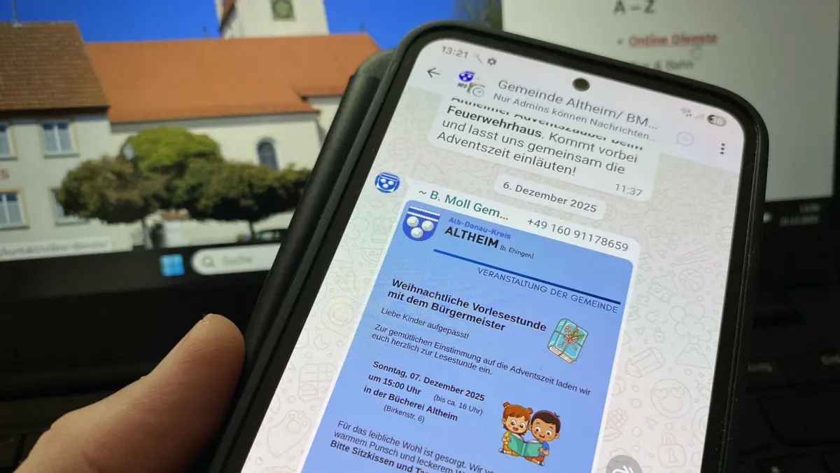 WhatsApp Gruppe Altheim Gemeinde Altheim Info Altheim