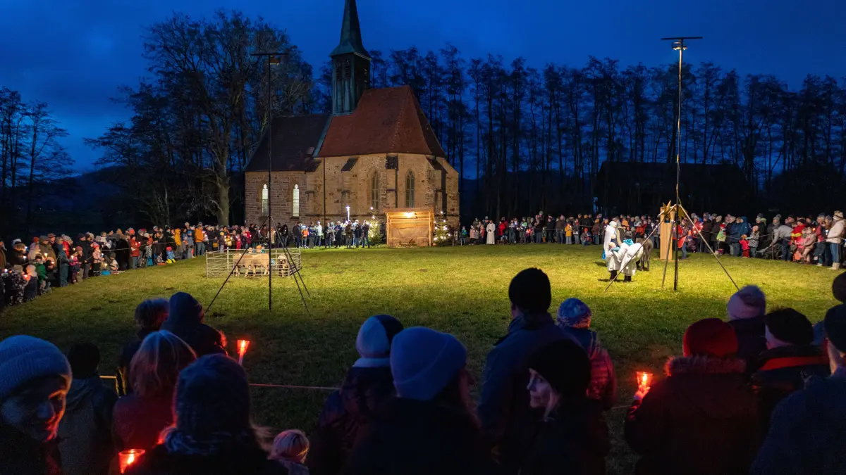 Donzdorf Hürbelsbach Hürbelsbacher Waldweihnacht